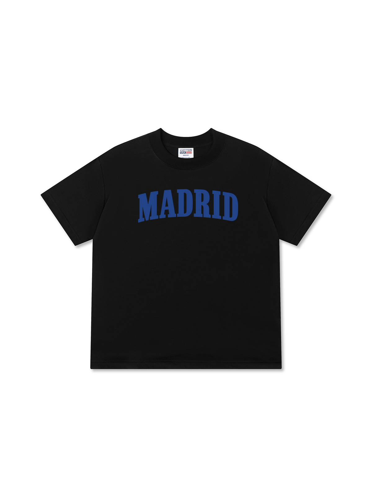Áo Thun Relaxed Fit Basic Blue Madrid