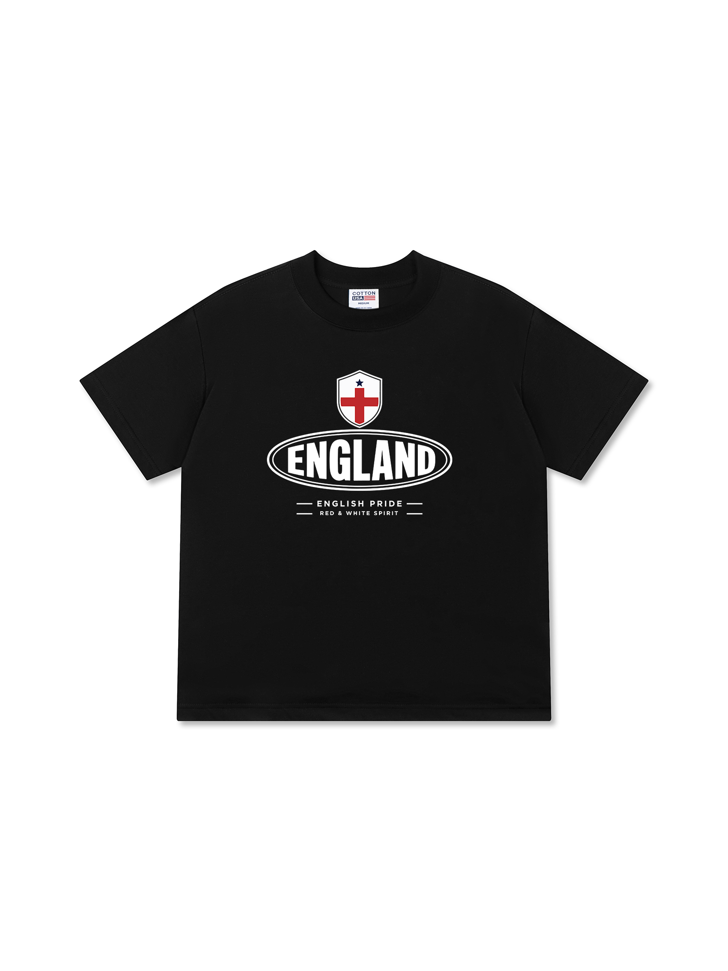 Áo Thun Relaxed Fit Soccer England Red White Spirit