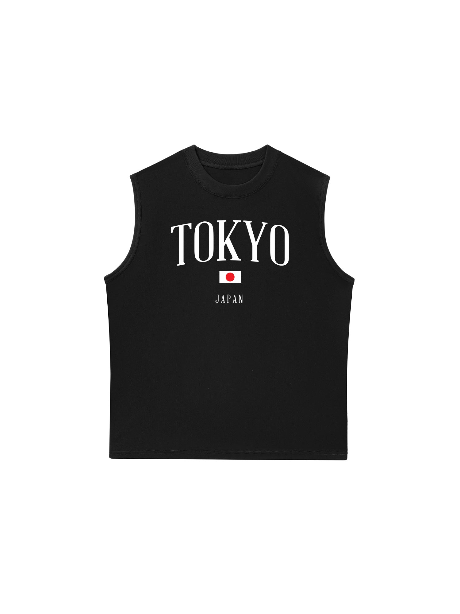 Áo Ba Lỗ Relaxed Fit Tokyo Japan Classic