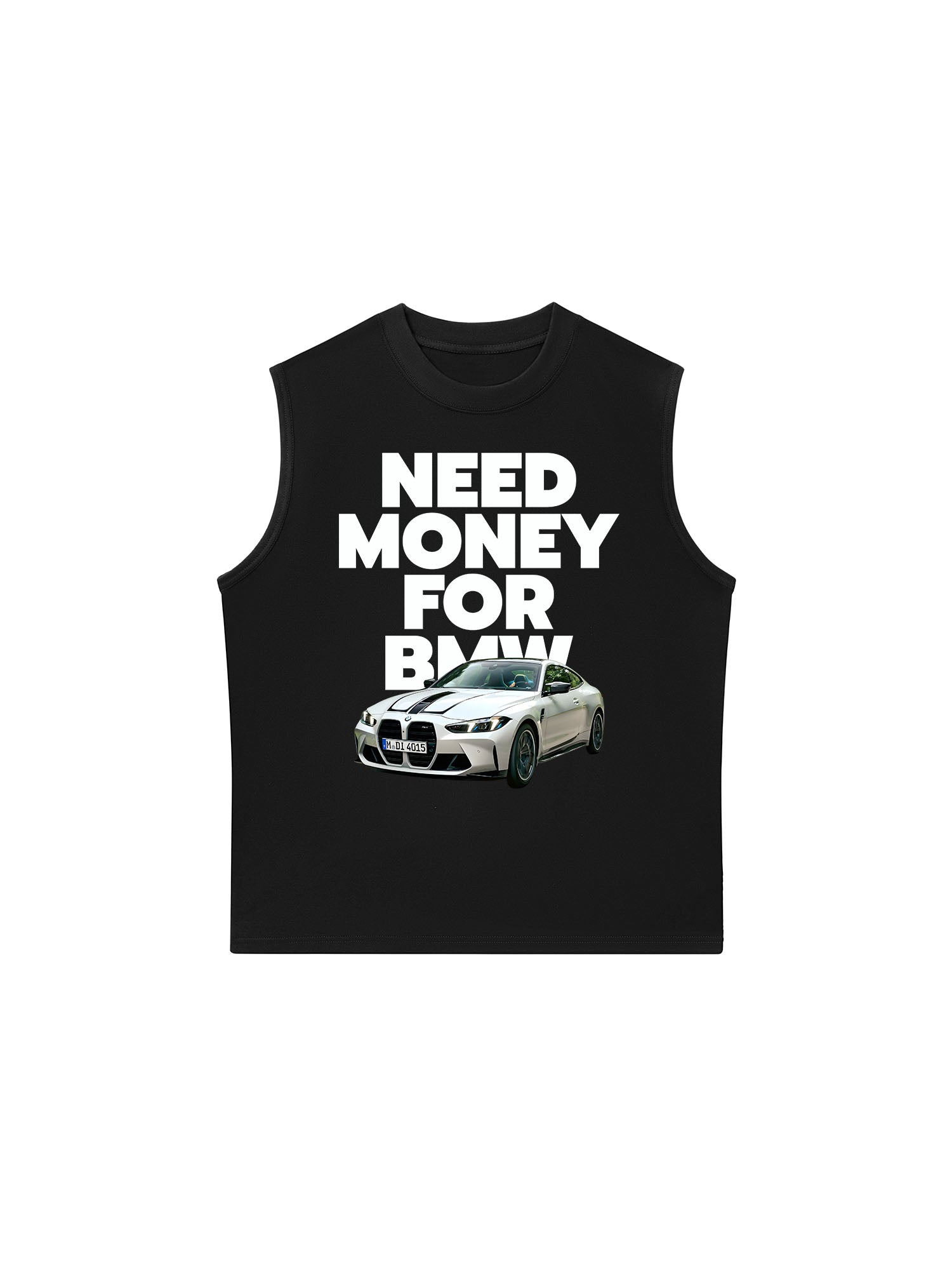 Áo Ba Lỗ Relaxed Fit BMW Need Money For