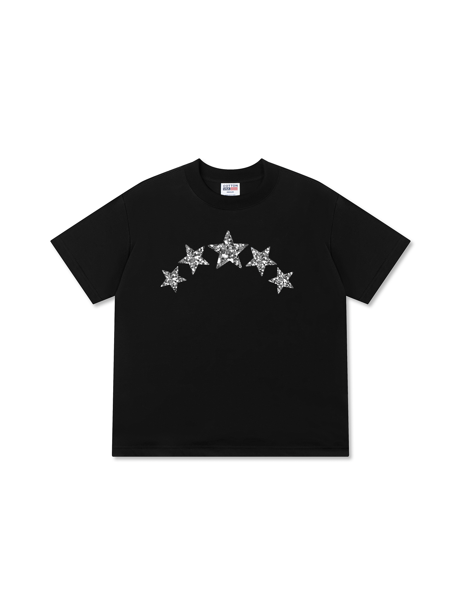 Áo Thun Relaxed Fit Bling Five Star