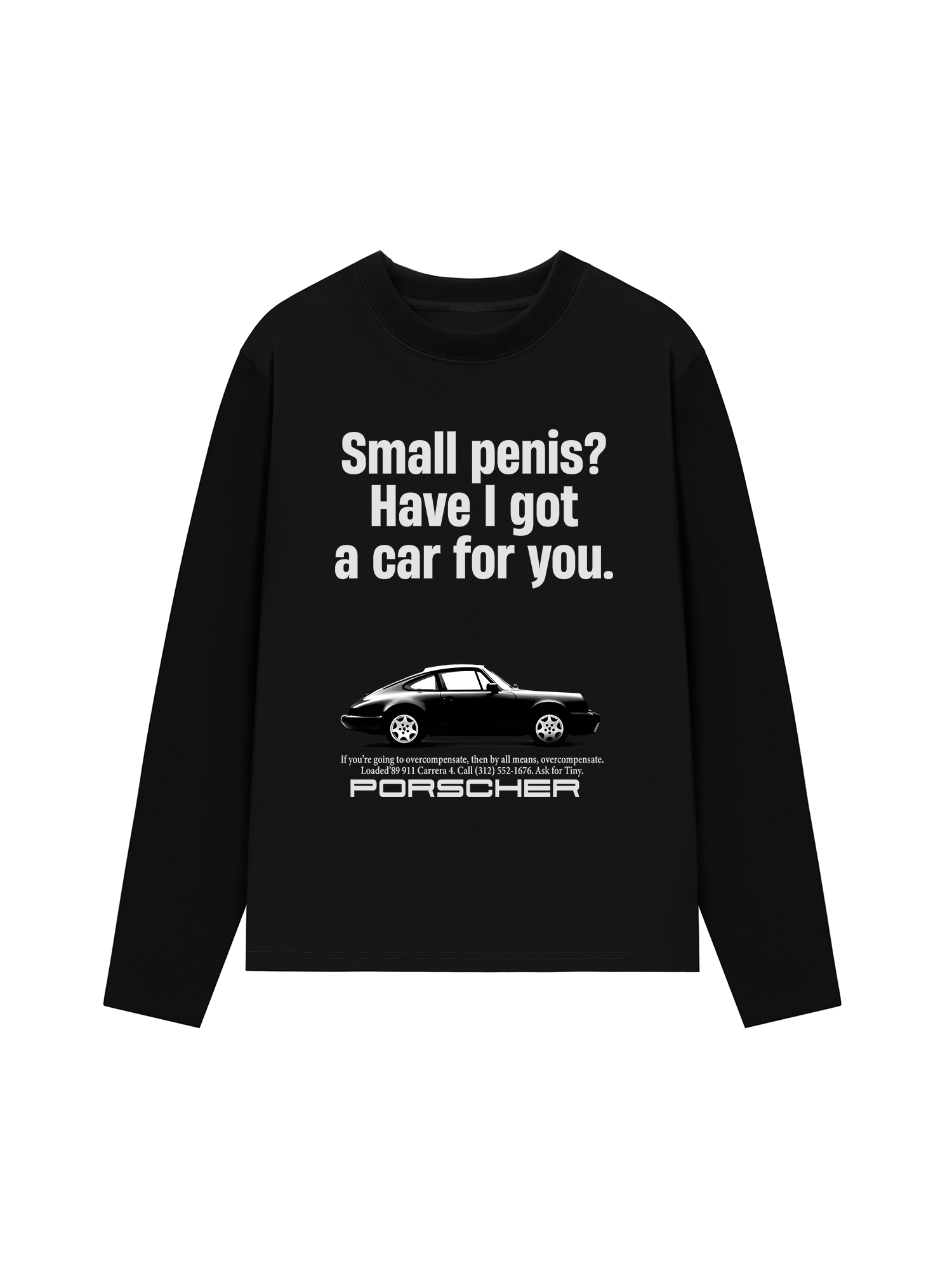 Áo Thun Dài Tay Porsche Small Penis