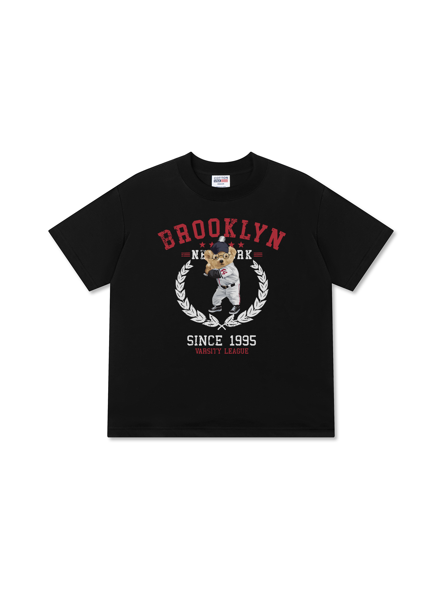 Áo Thun Relaxed Fit Baseball Teddy Team