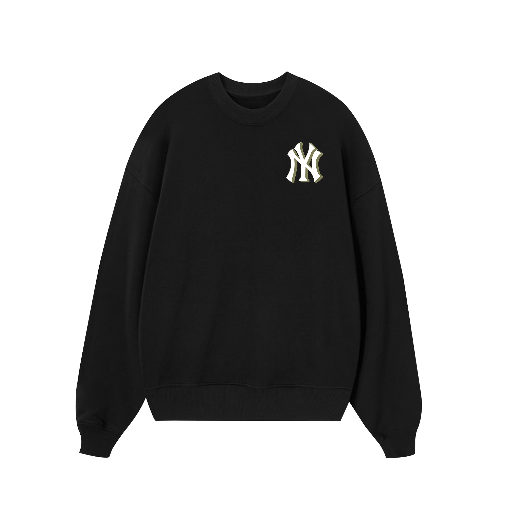 MLB Floral Green Floral New York Sweater