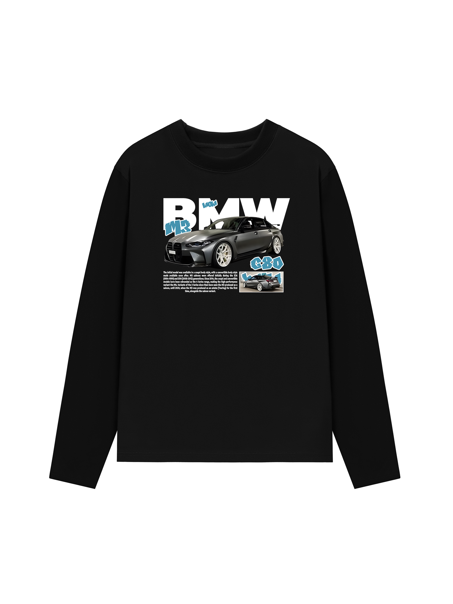 Áo Thun Dài Tay BMW M3 G80 Gravity