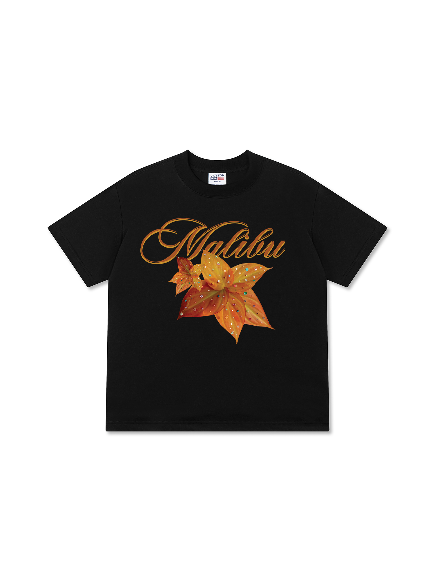 Áo Thun Relaxed Fit Bling Malibu