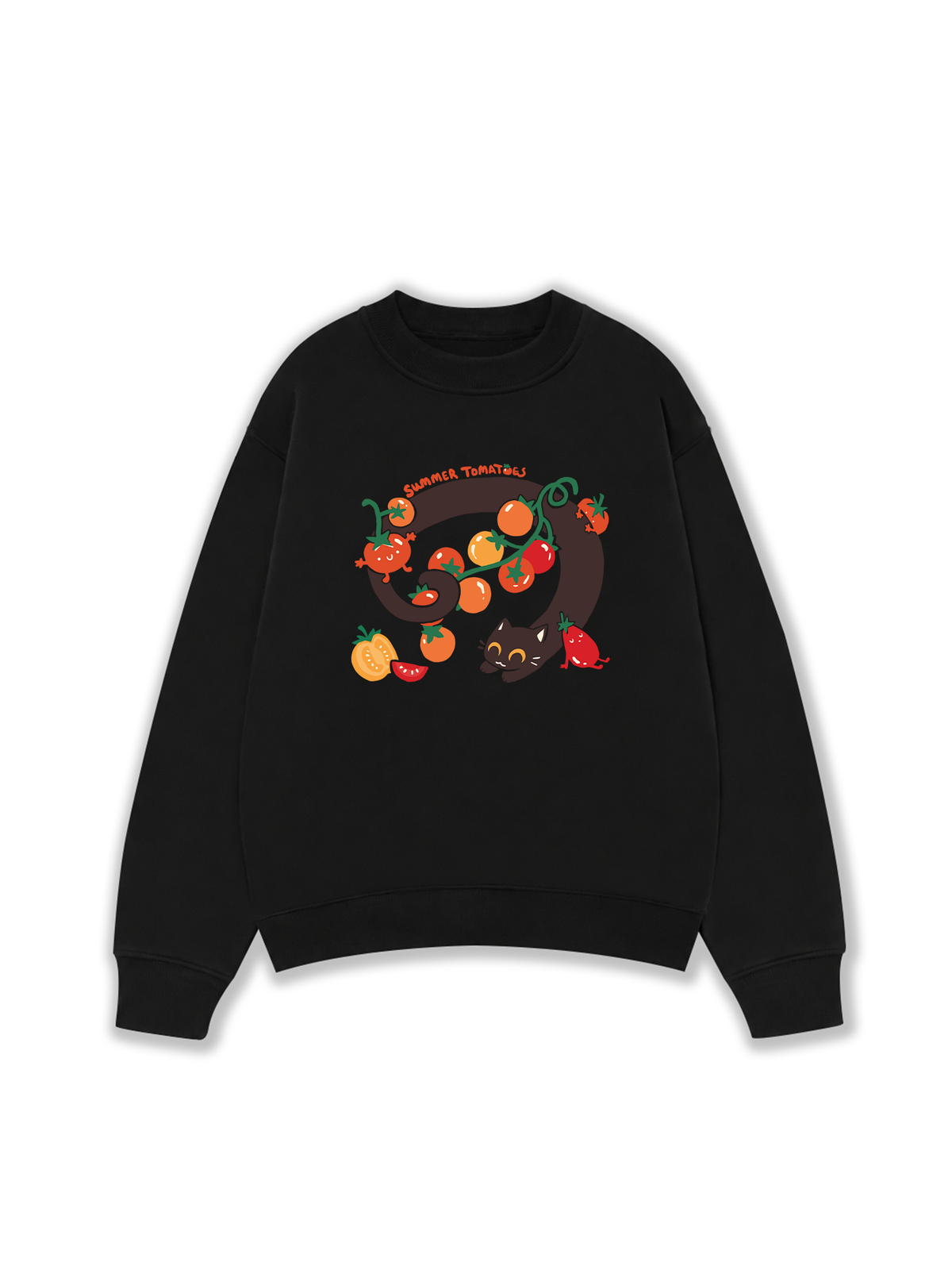 Áo Sweater Nỉ Hai Da Yummy Mood Summer Tomatoes