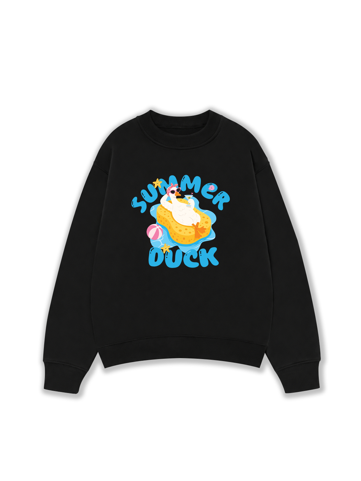 Áo Sweater Nỉ Hai Da Farm Summer Duck