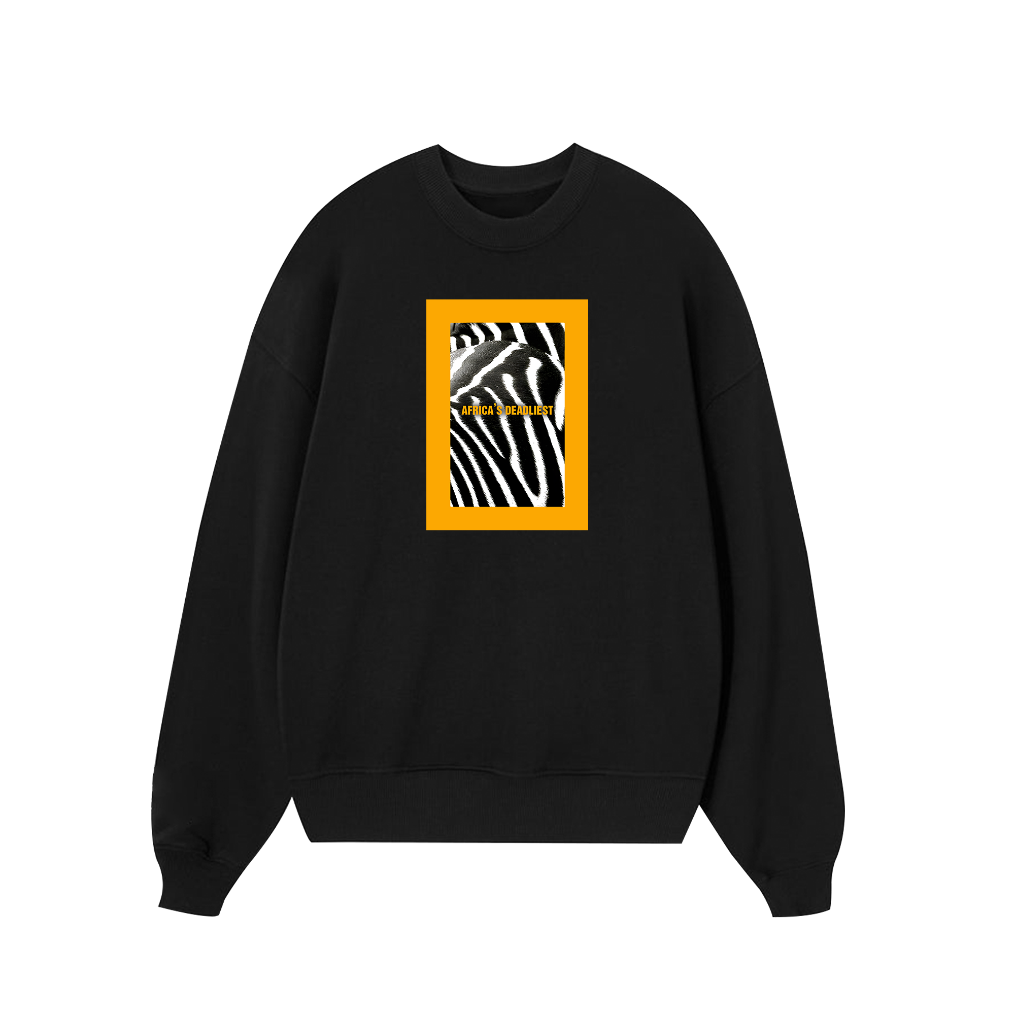 National Geographic Zebra Stripes Africa Sweater