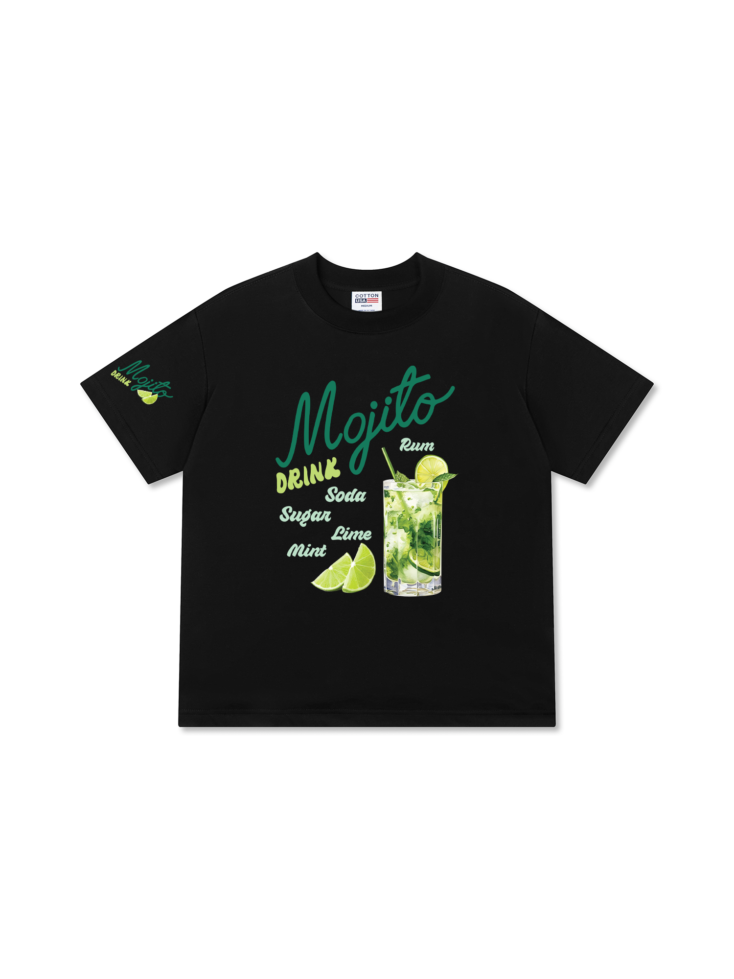 Áo Thun Relaxed Fit Mojito Drink