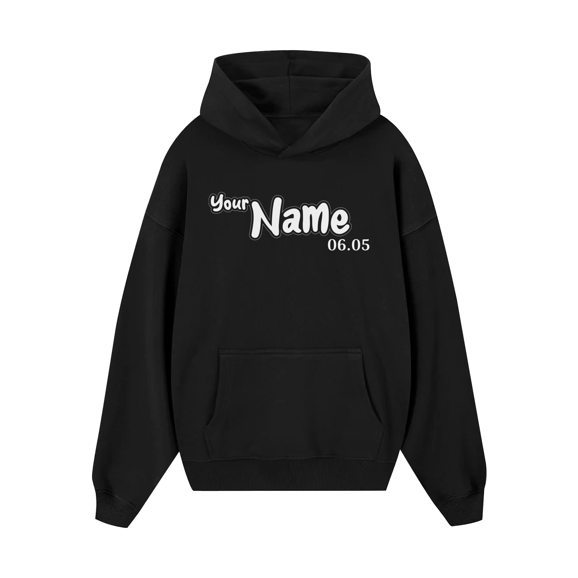 Custom Couple Name x Number Hoodie