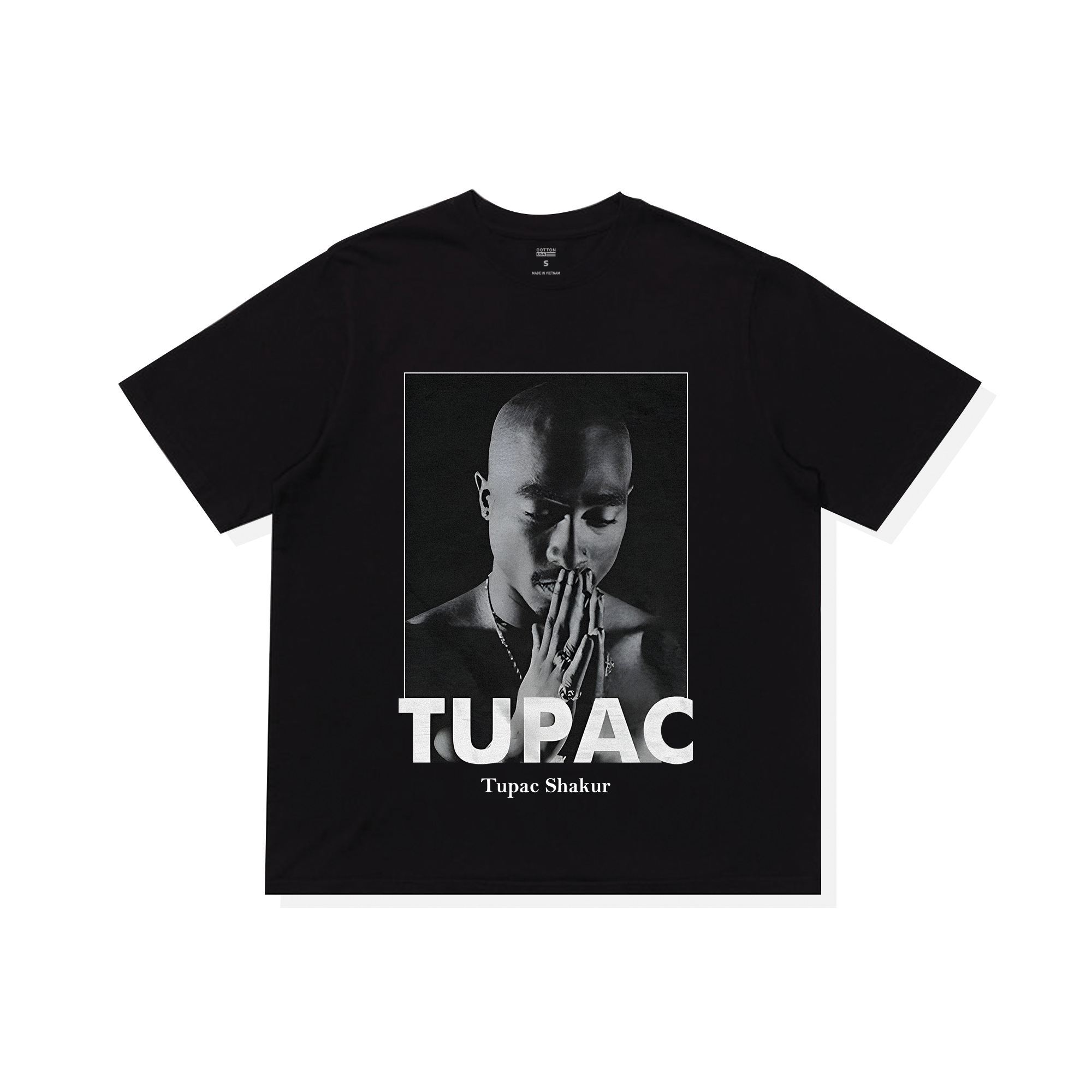 Áo Thun Oversize Rapper Tupac Shakur