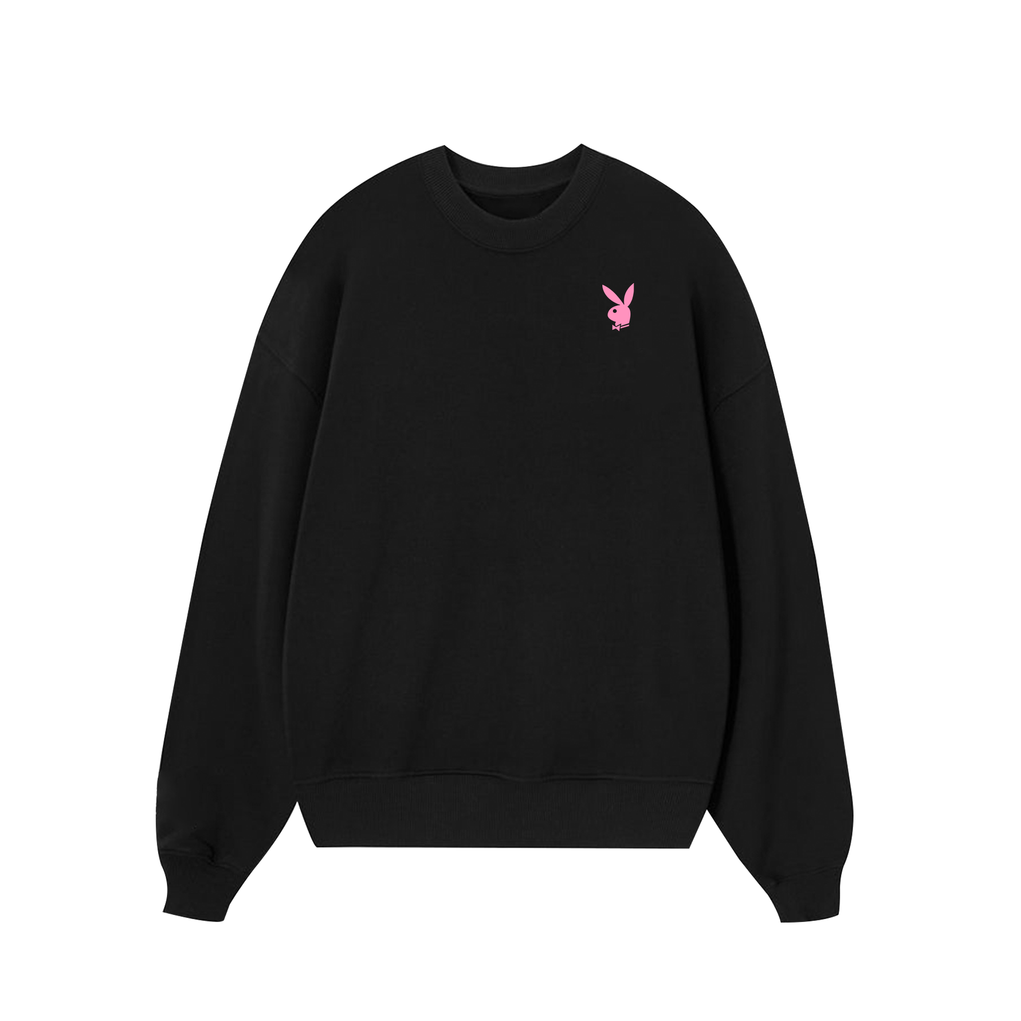 Play Boy Pink Repeating Masthead Sweater