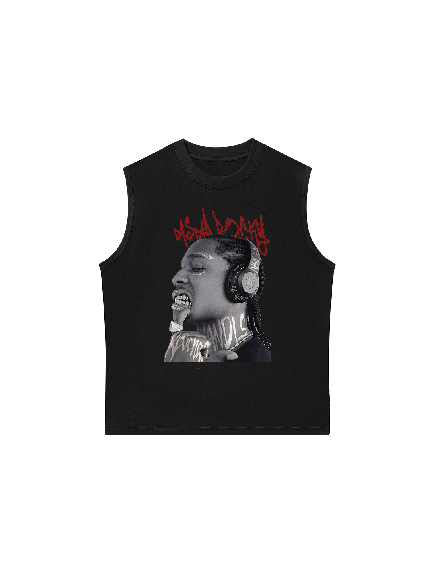 Áo Ba Lỗ Relaxed Fit A$AP Rocky Graphic
