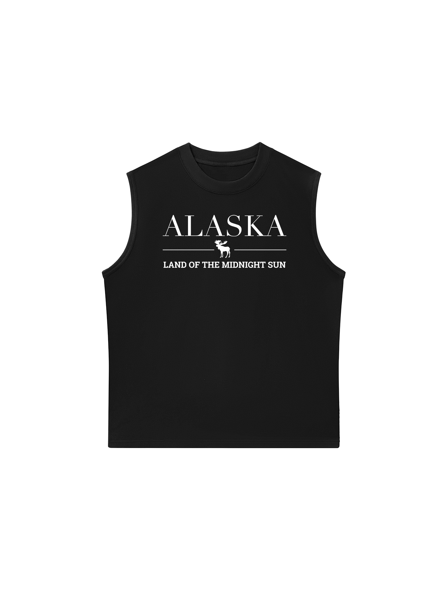 Áo Ba Lỗ Relaxed Fit Alaska Land Of The Midnight Sun