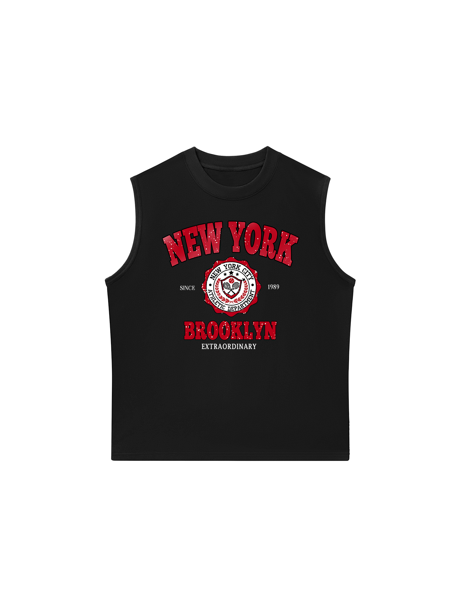 Áo Ba Lỗ Relaxed Fit New York Brooklyn