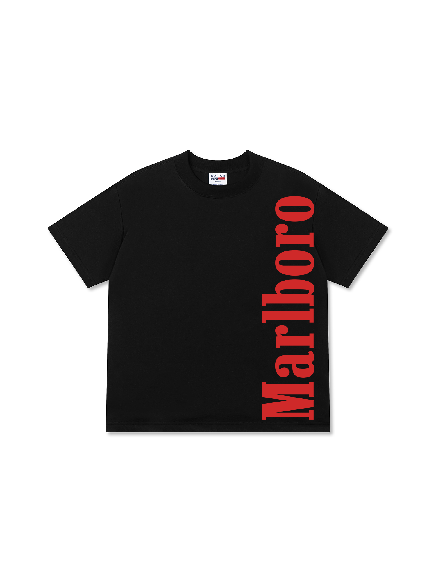 Áo Thun Relaxed Fit Marlboro Red Typo Logo