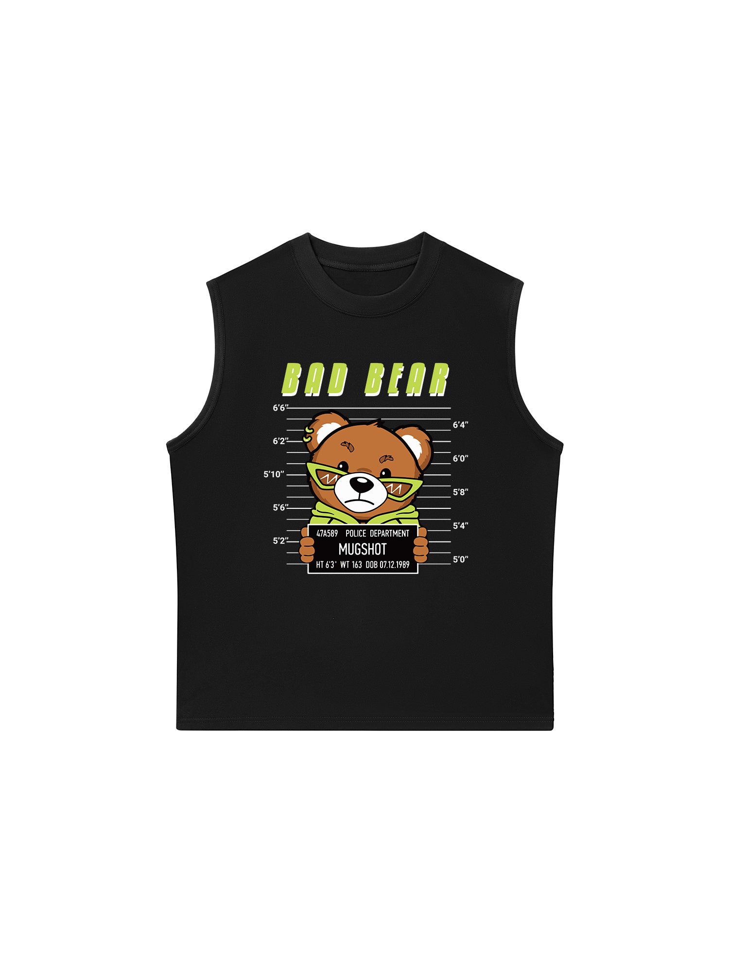 Áo Ba Lỗ Relaxed Fit Bad Bear