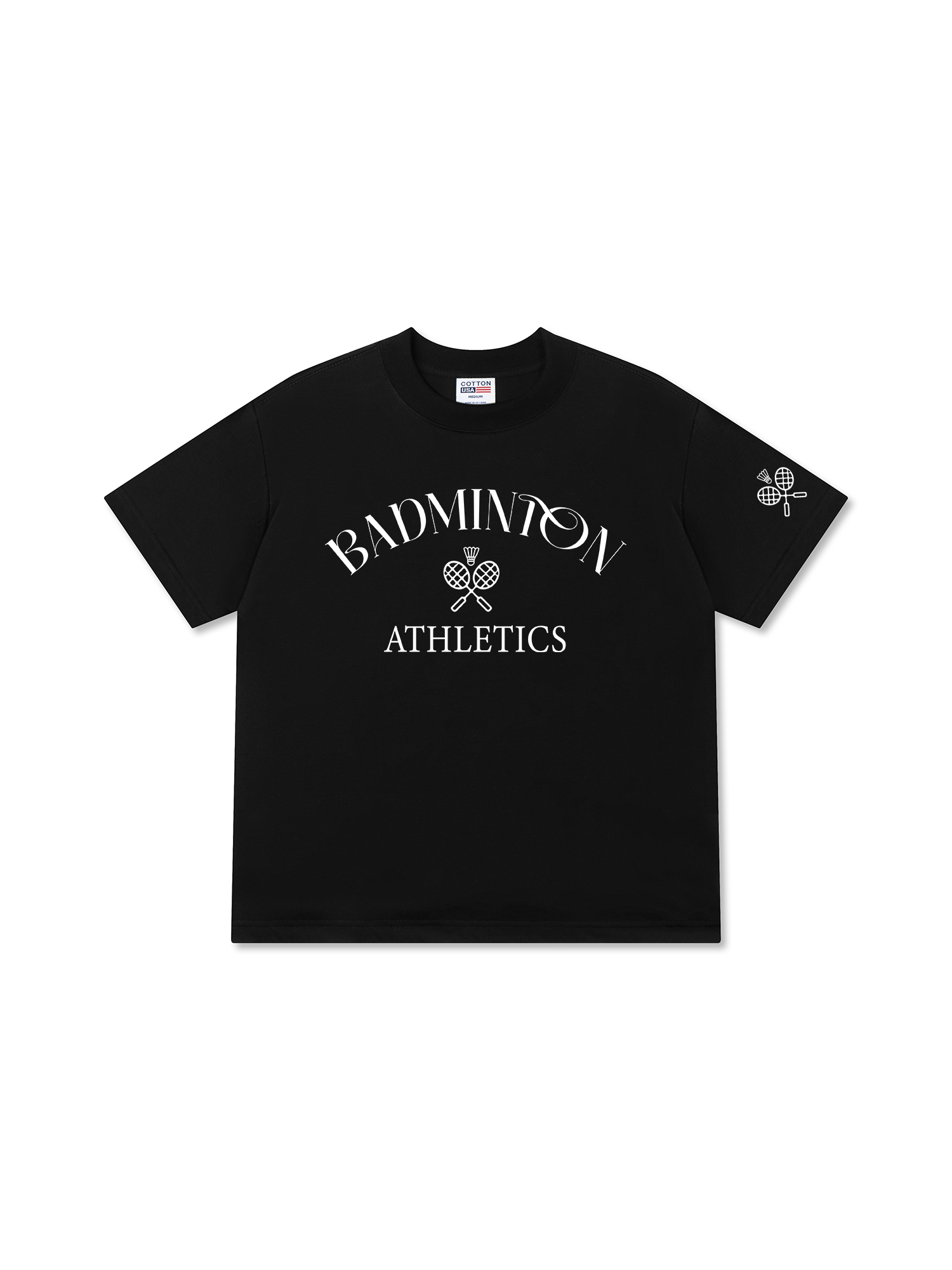 Áo Thun Relaxed Fit Badminton Athletics