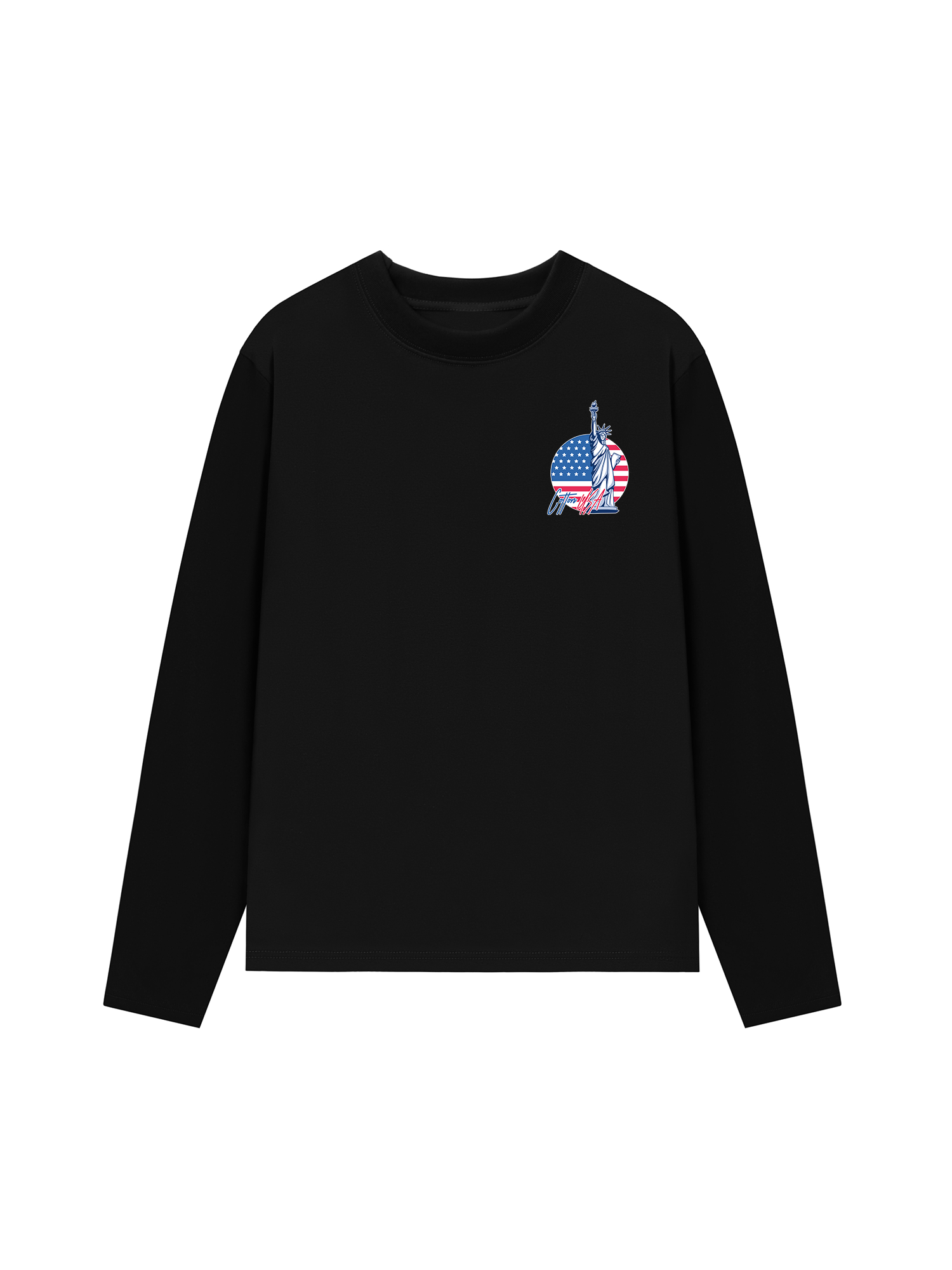 Áo Thun Dài Tay USA Statue Of Liberty