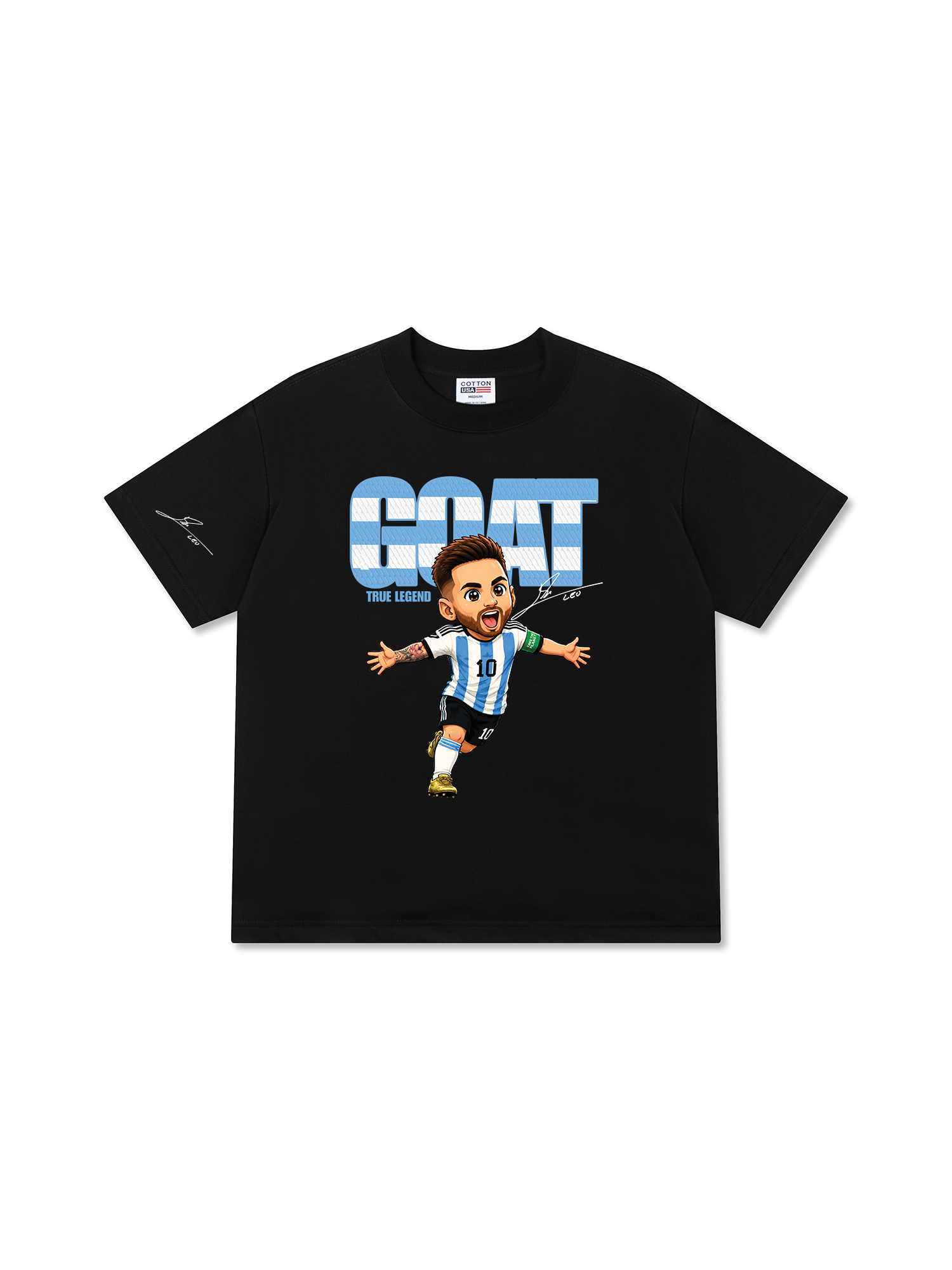 Áo Thun Relaxed Fit Goat The Legend