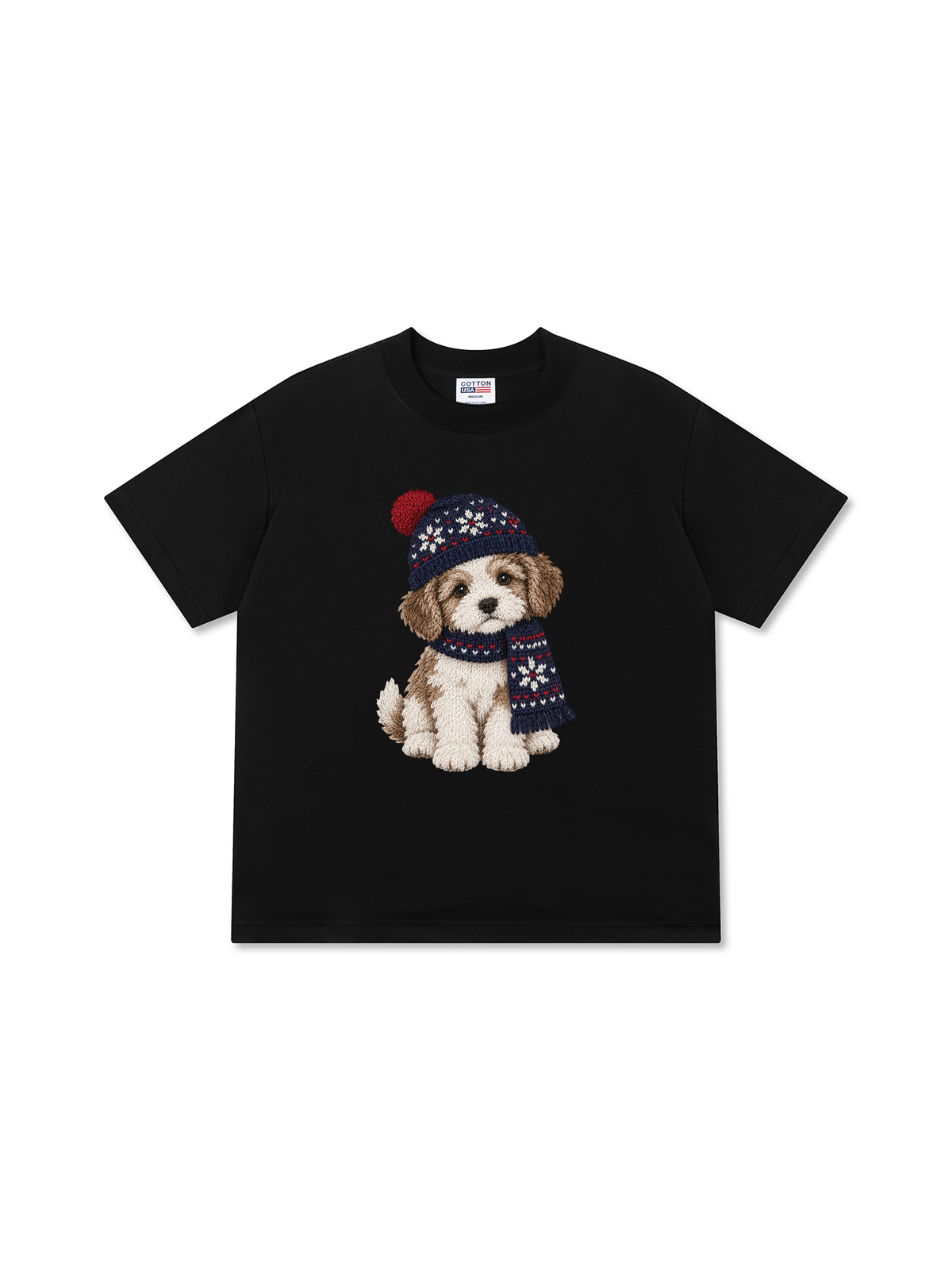 Áo Thun Relaxed Fit Winter Pup