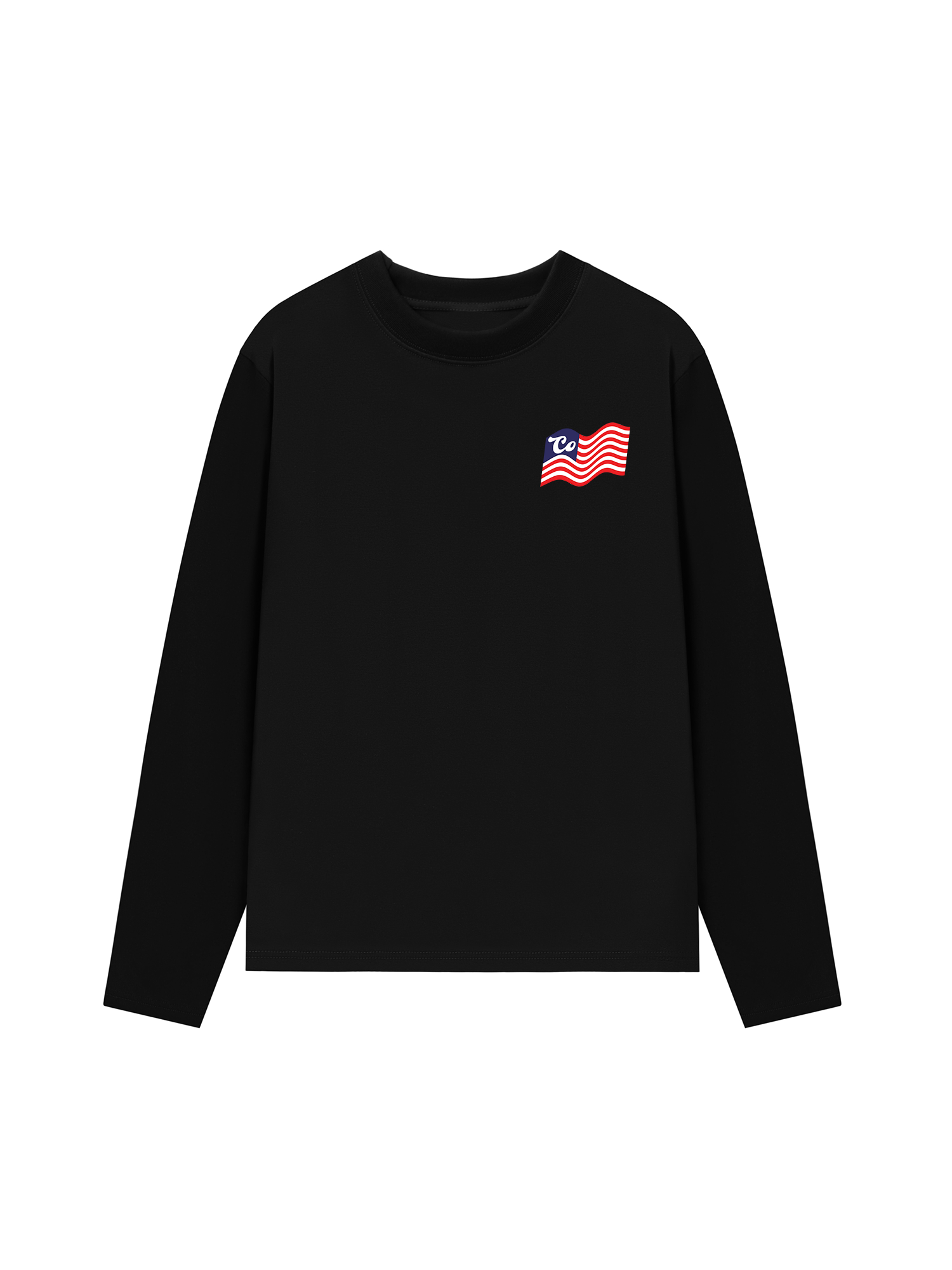 Áo Thun Dài Tay USA Cotton USA Flag