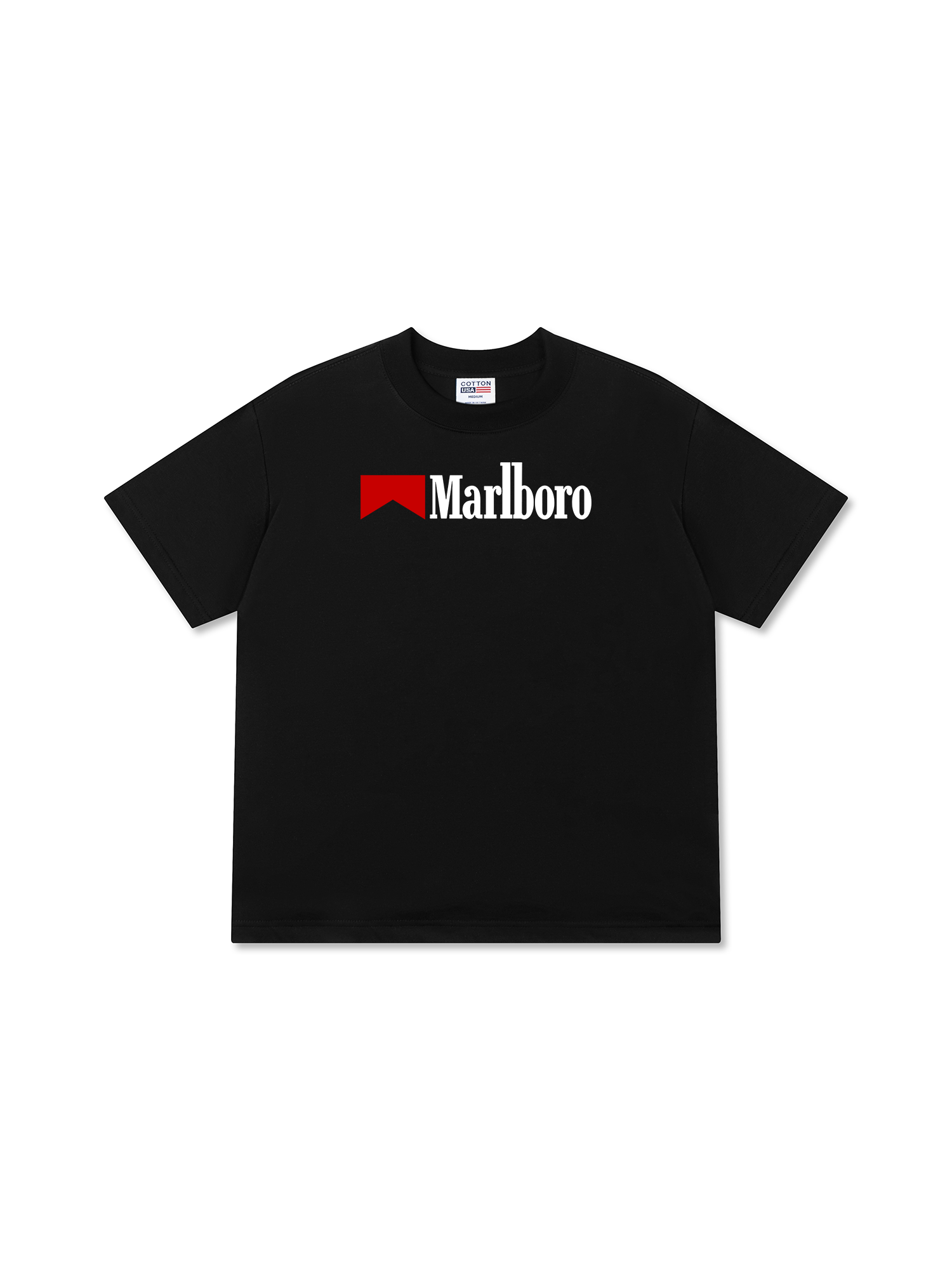 Áo Thun Relaxed Fit Marlboro Typo Logo