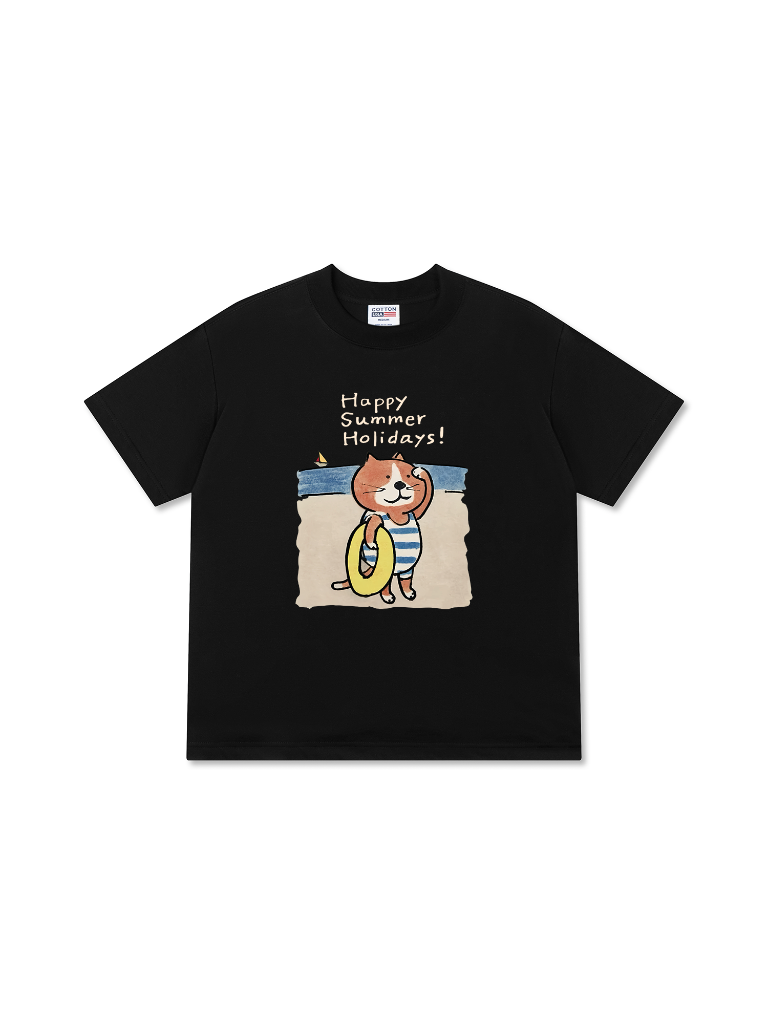 Áo Thun Relaxed Fit Happy Summer Holidays