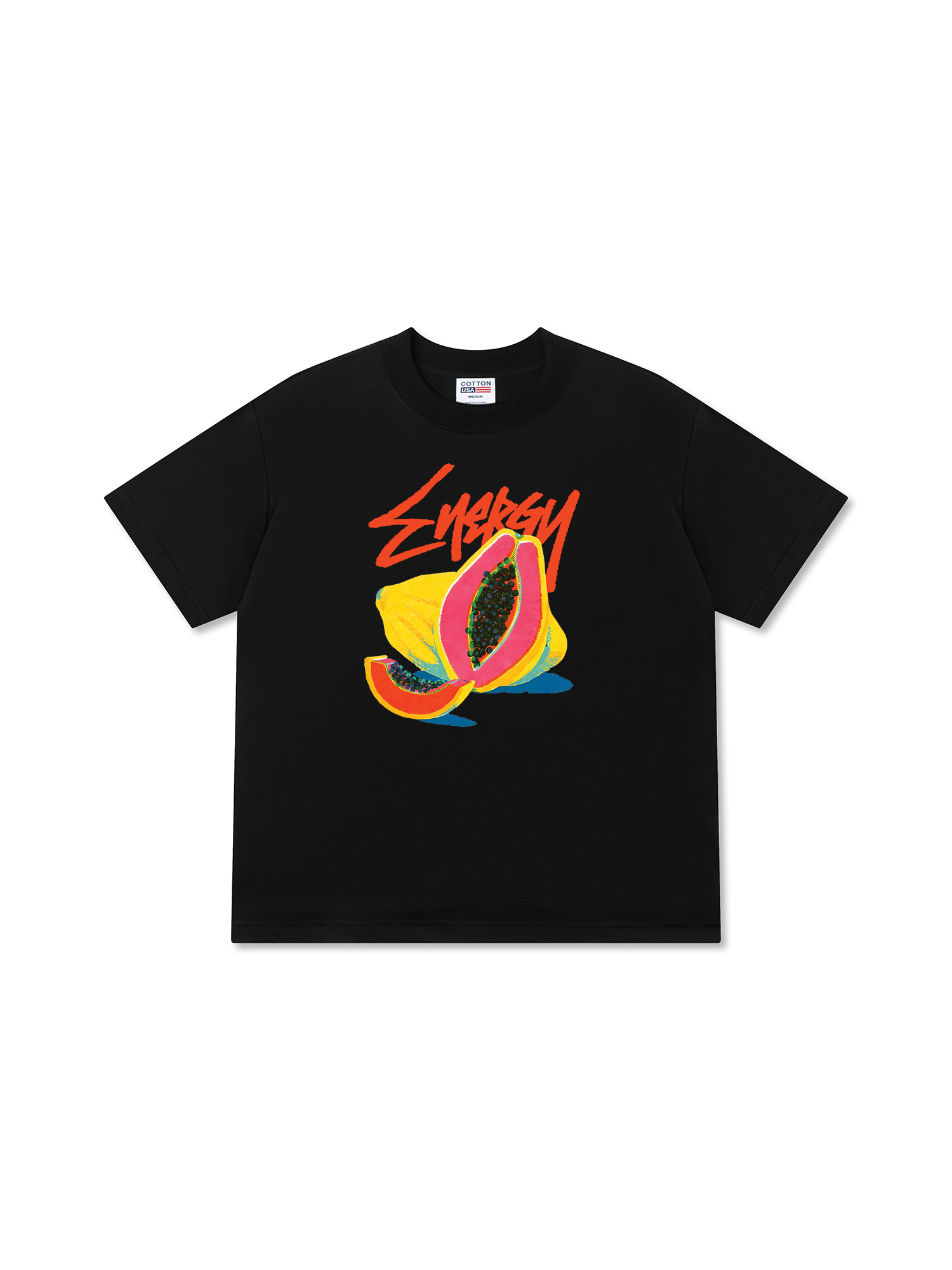 Áo Thun Relaxed Fit Energy Papaya Drip
