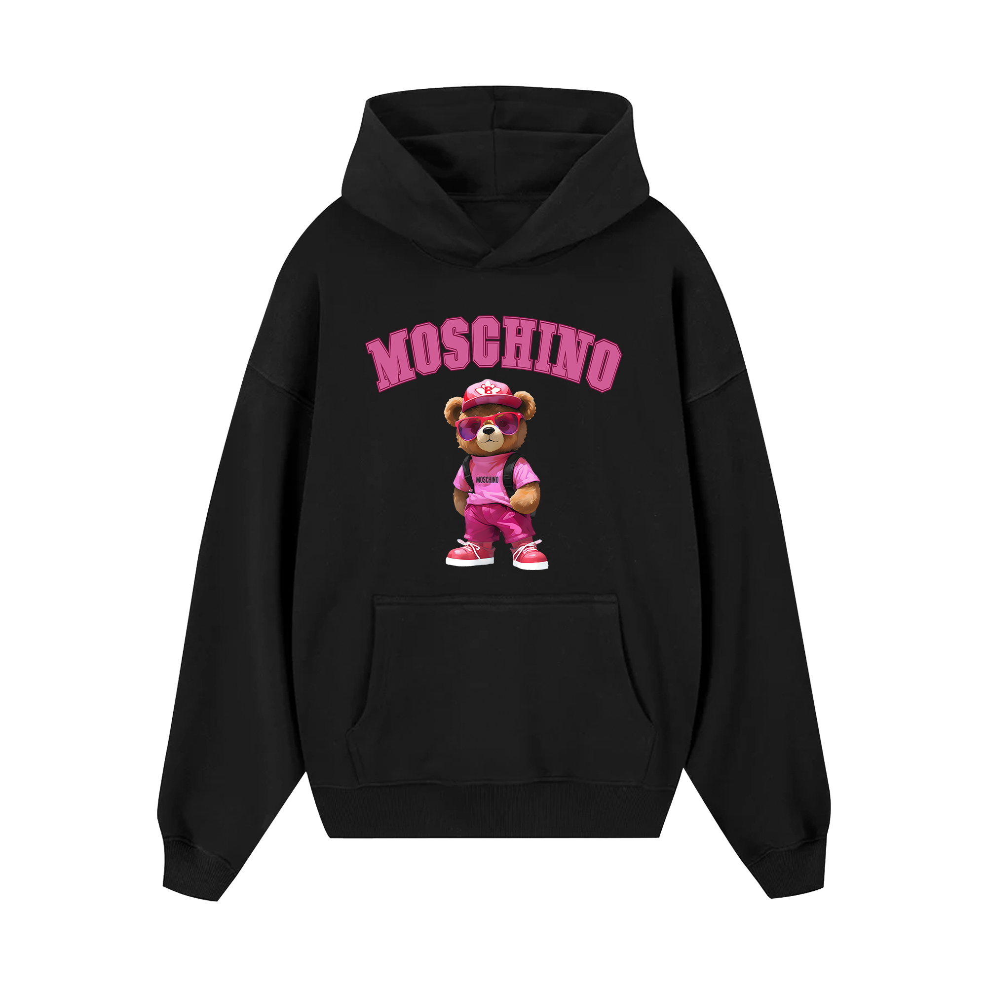 Moschino Pink Girl Hoodie