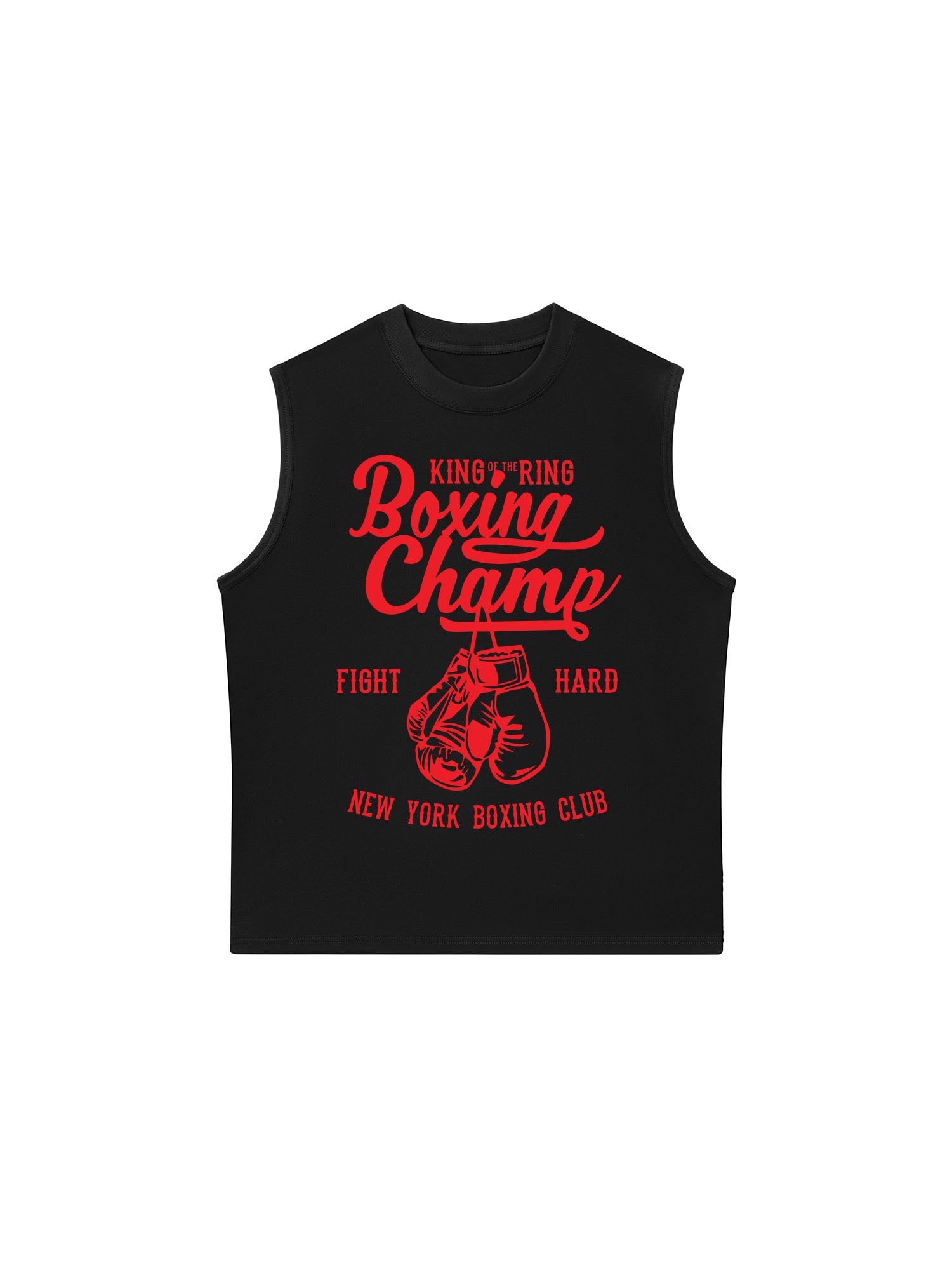 Áo Ba Lỗ Relaxed Fit Champions Boxing Club