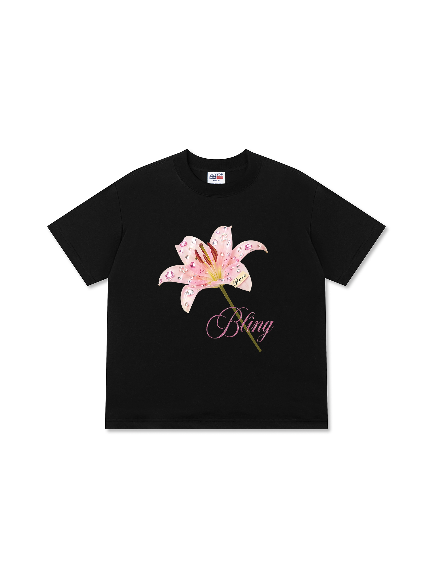 Áo Thun Relaxed Fit Bling Lily