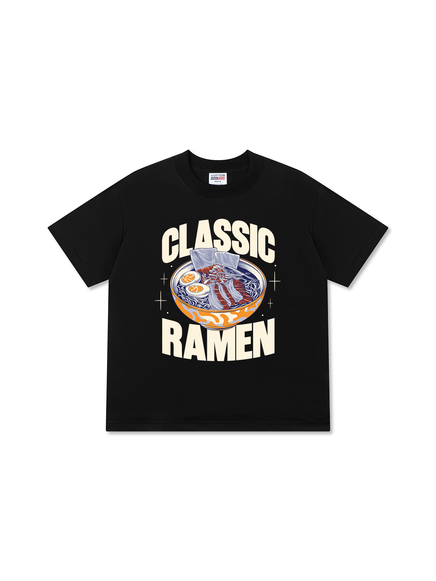 Áo Thun Relaxed Fit Yummy Mood Classic Ramen