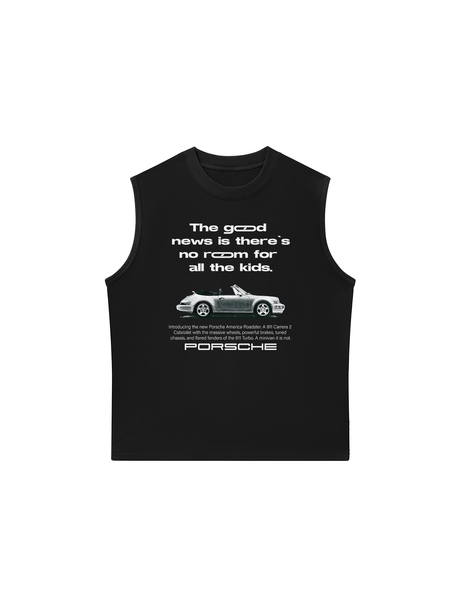 Áo Ba Lỗ Relaxed Fit Porsche The Good New