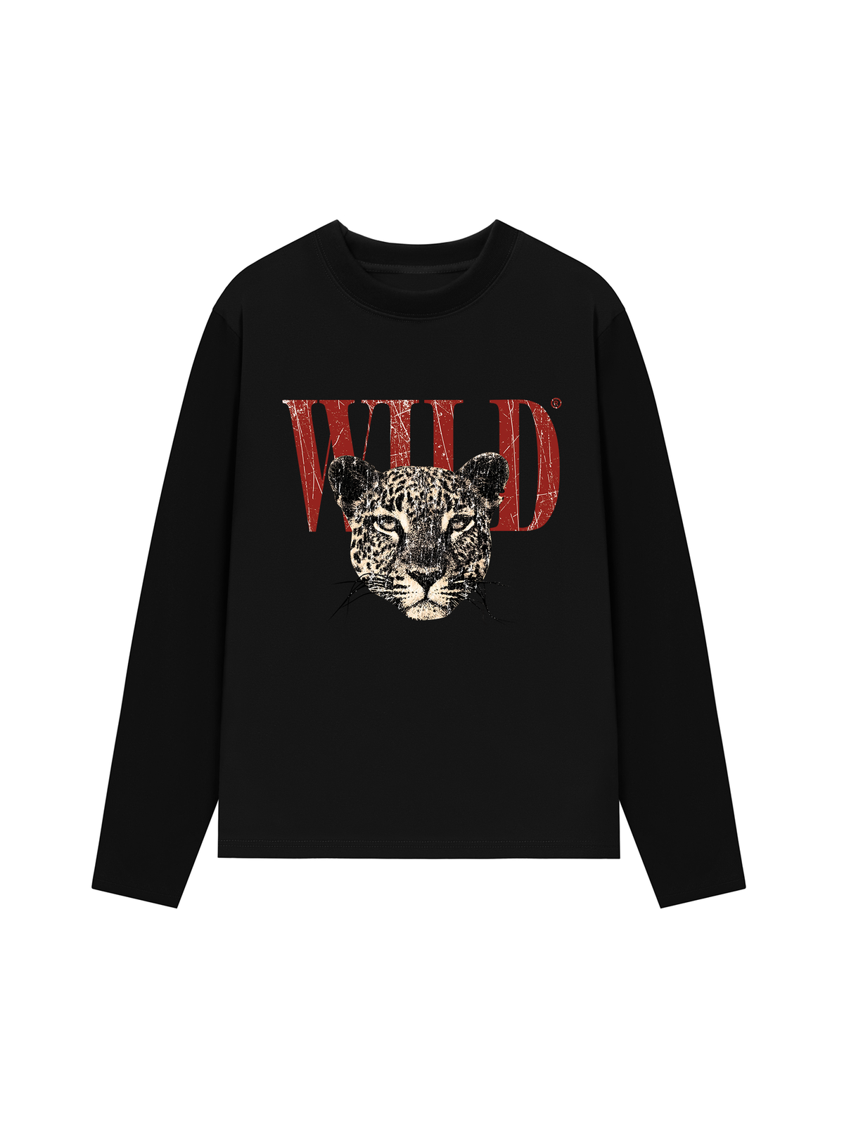 Áo Thun Dài Tay Urban Leopard Crimson Wild