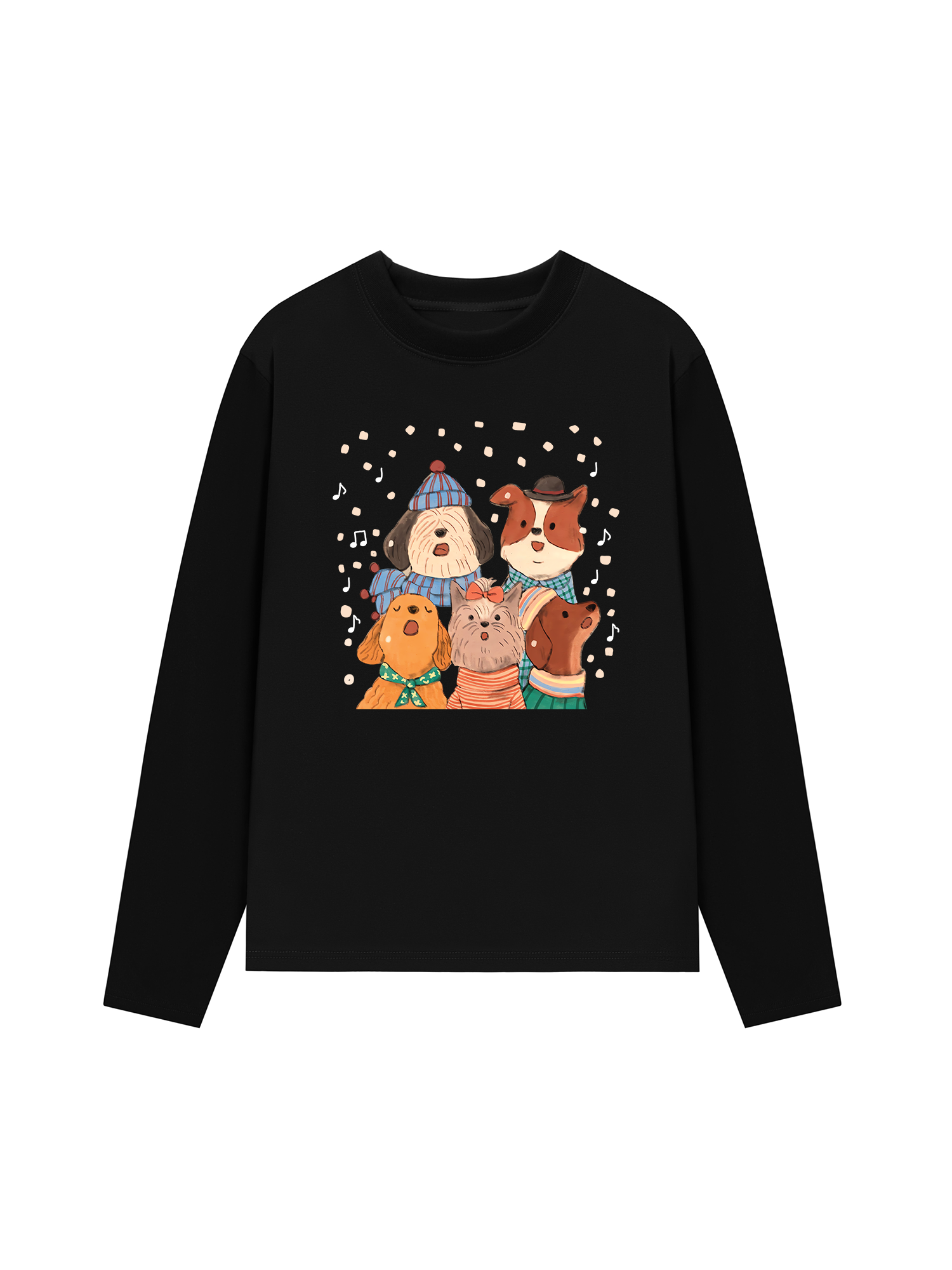 Áo Thun Dài Tay Cozy Day With Best Friend