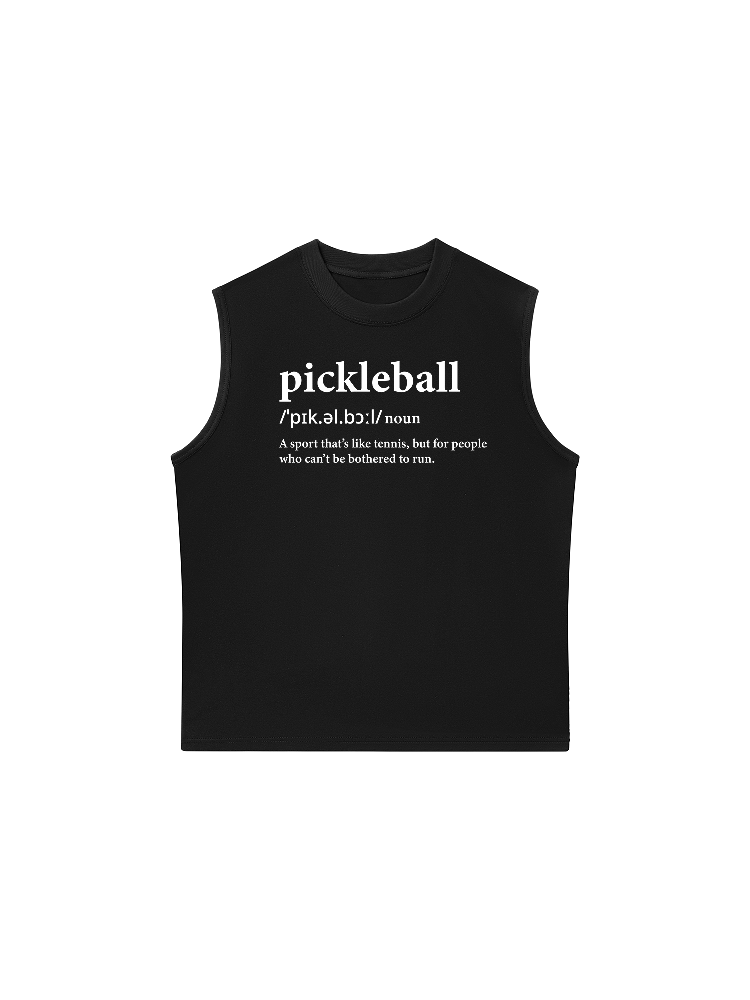 Áo Ba Lỗ Relaxed Fit Pickleball Dictionary