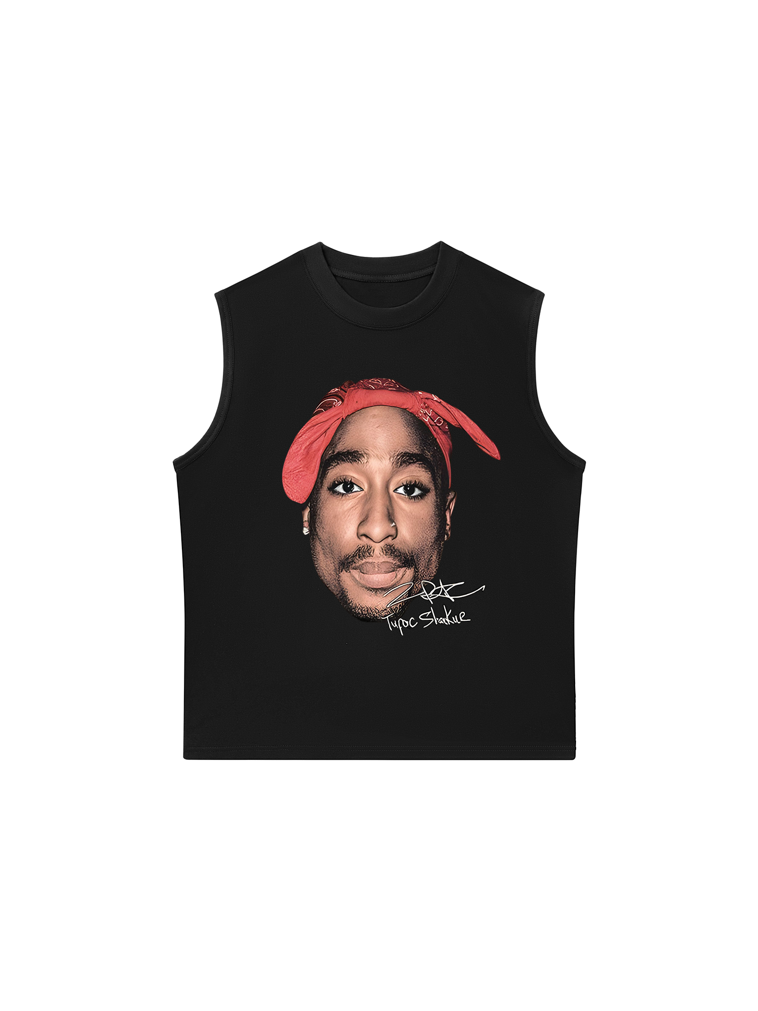 Áo Ba Lỗ Relaxed Fit Rapper 2Pac All Eyes On Me
