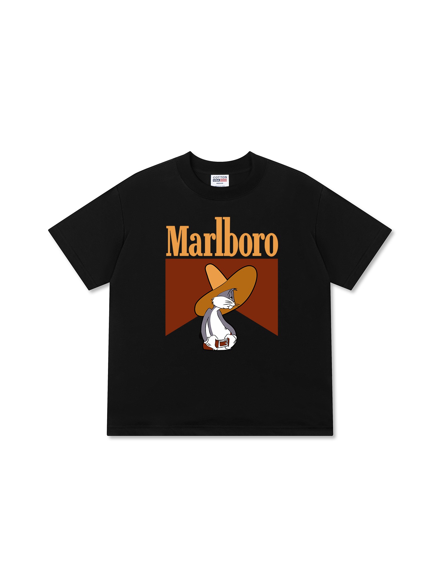 Áo Thun Relaxed Fit Marlboro Bug Bunny Cowboy