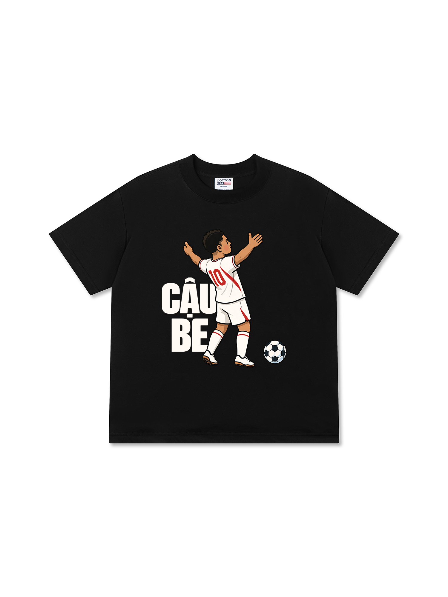 Áo Thun Relaxed Fit Soccer Cậu Be