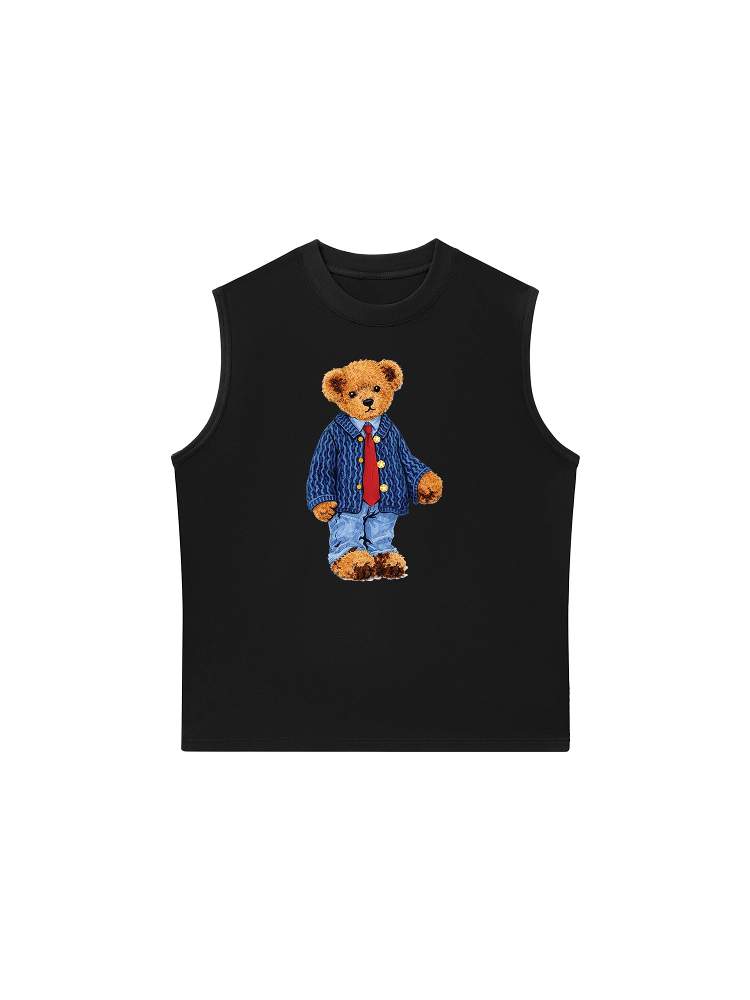 Áo Ba Lỗ Relaxed Fit Soft Boy Bear