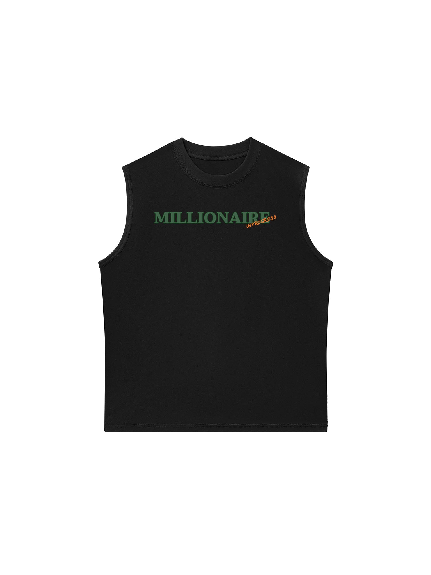 Áo Ba Lỗ Relaxed Fit Money Millionaire In Progress