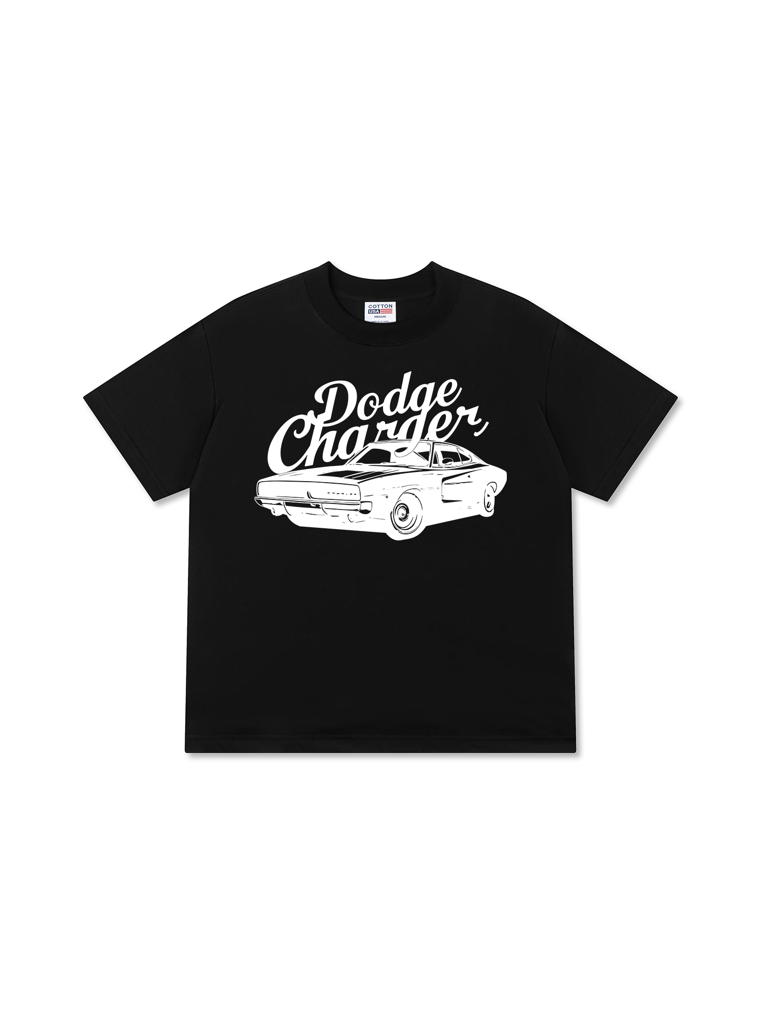 Áo Thun Relaxed Fit Dodge Charger The Road Belongs to Us