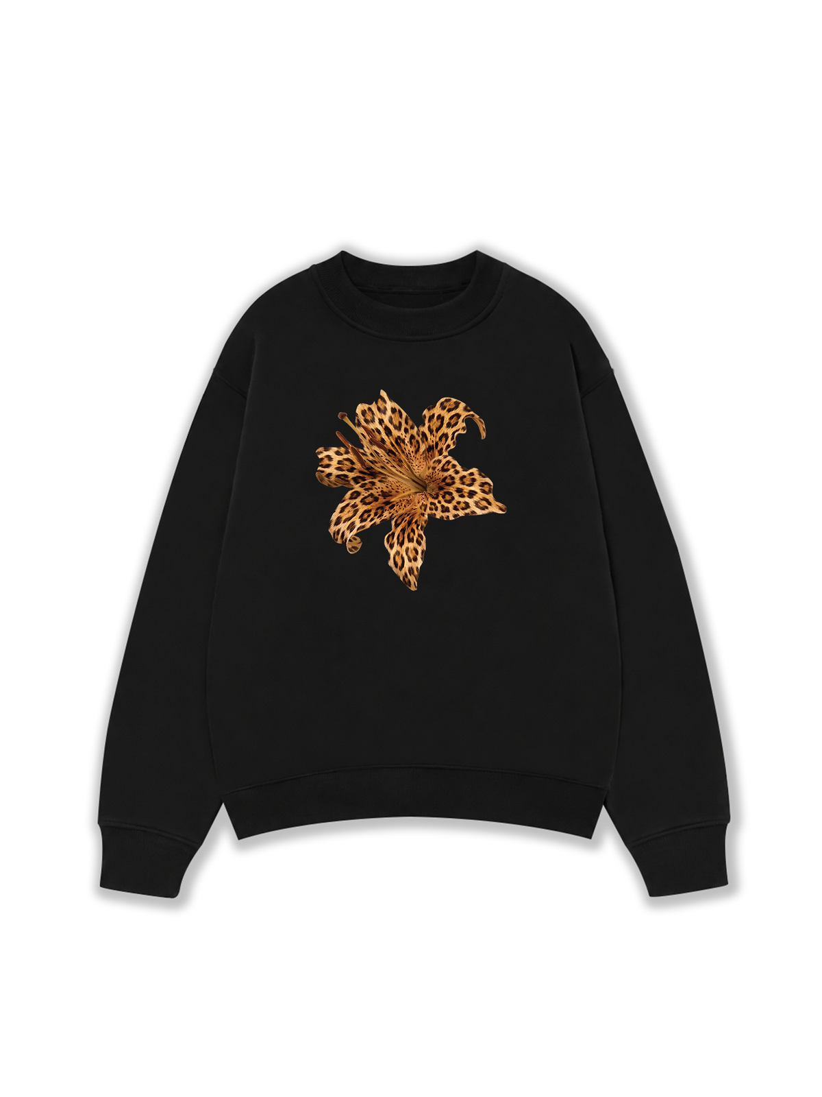 Áo Sweater Nỉ Hai Da Urban Leopard Flower