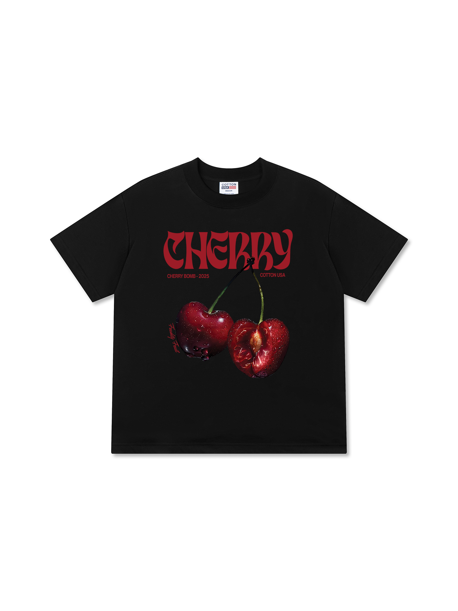 Áo Thun Relaxed Fit Cherry Freshty Fruit