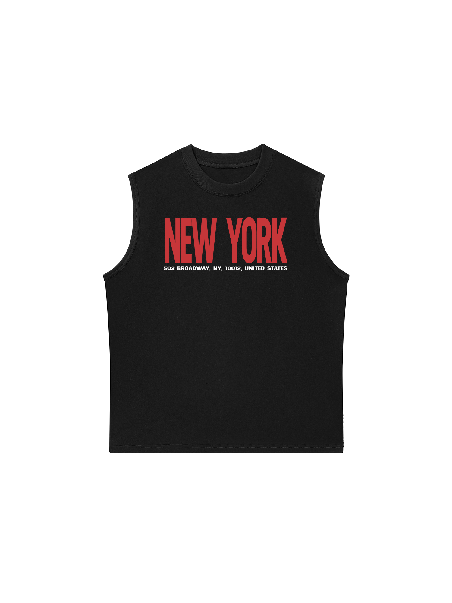 Áo Ba Lỗ Relaxed Fit City New York