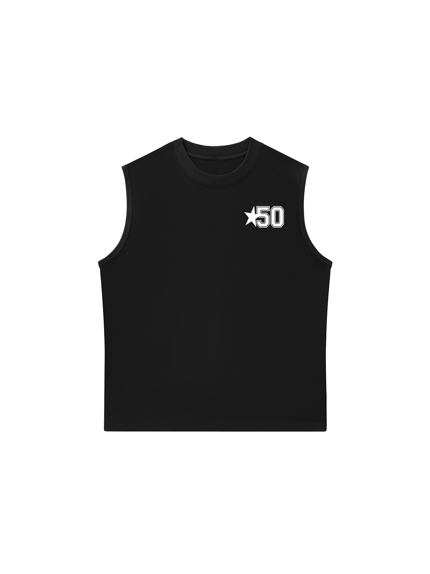 Áo Ba Lỗ Relaxed Fit Los Angeles Champions Black&White