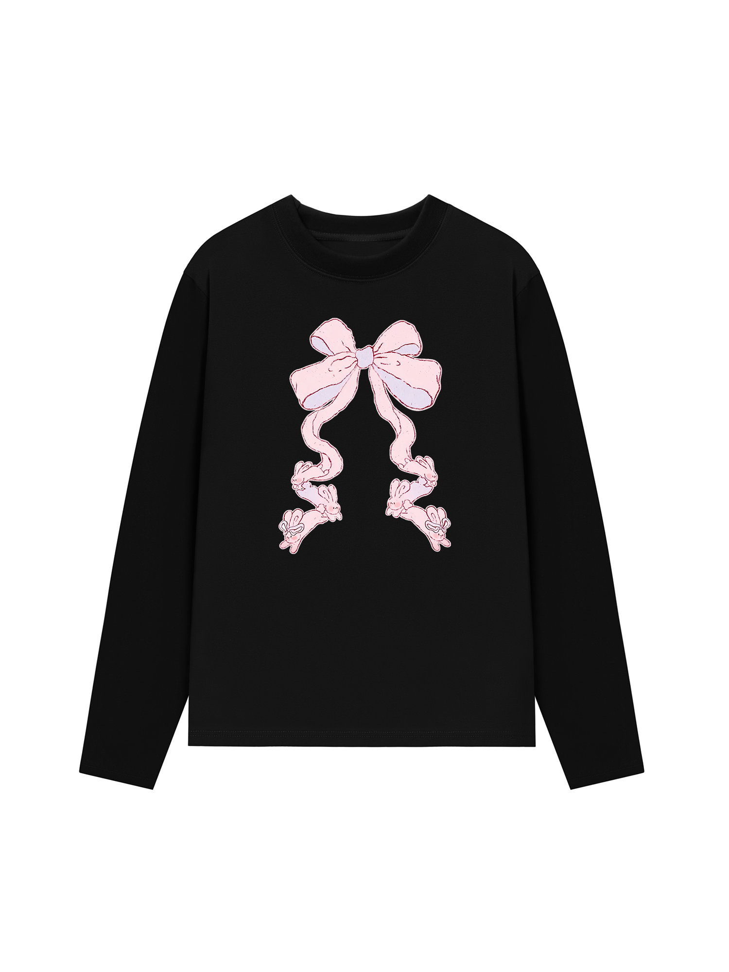 Áo Thun Dài Tay Rabbit Ribbon