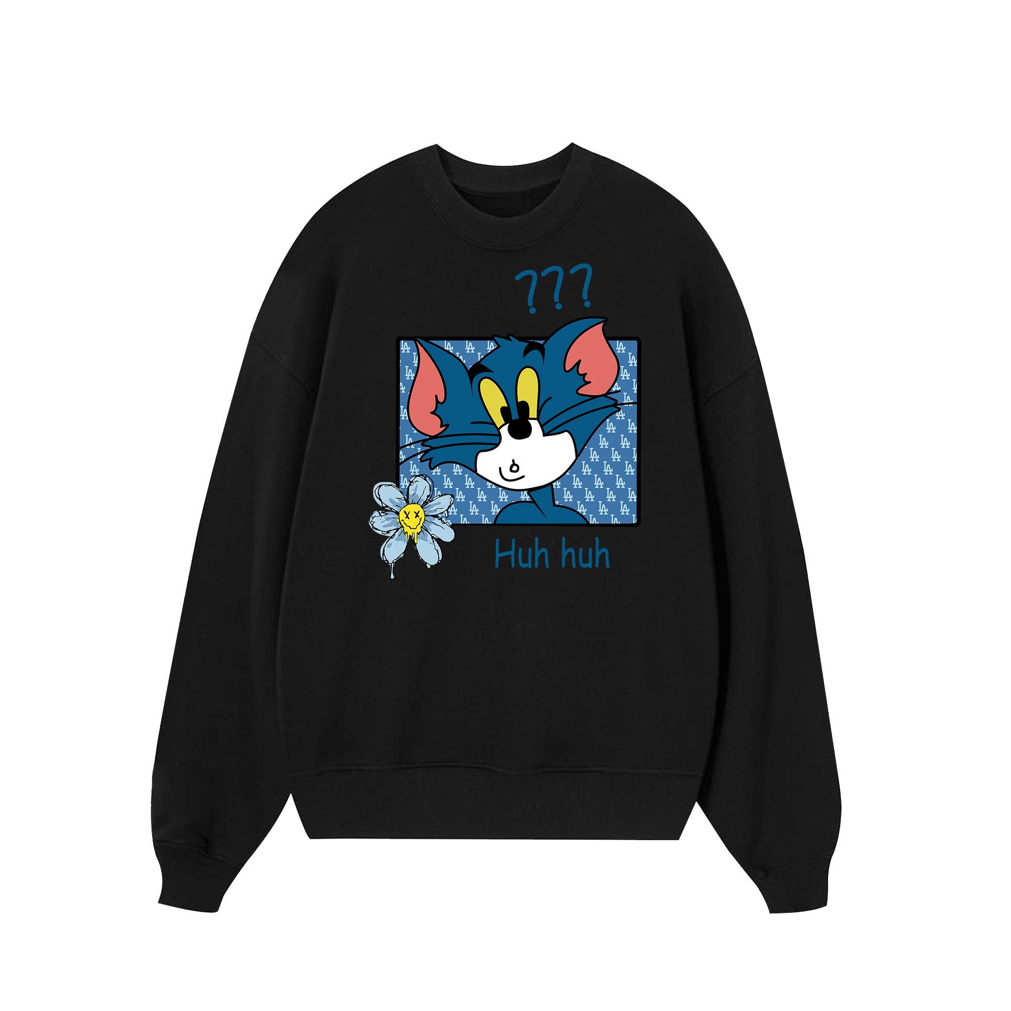 MLB Floral Funny Tom And Girlfriend Sweater